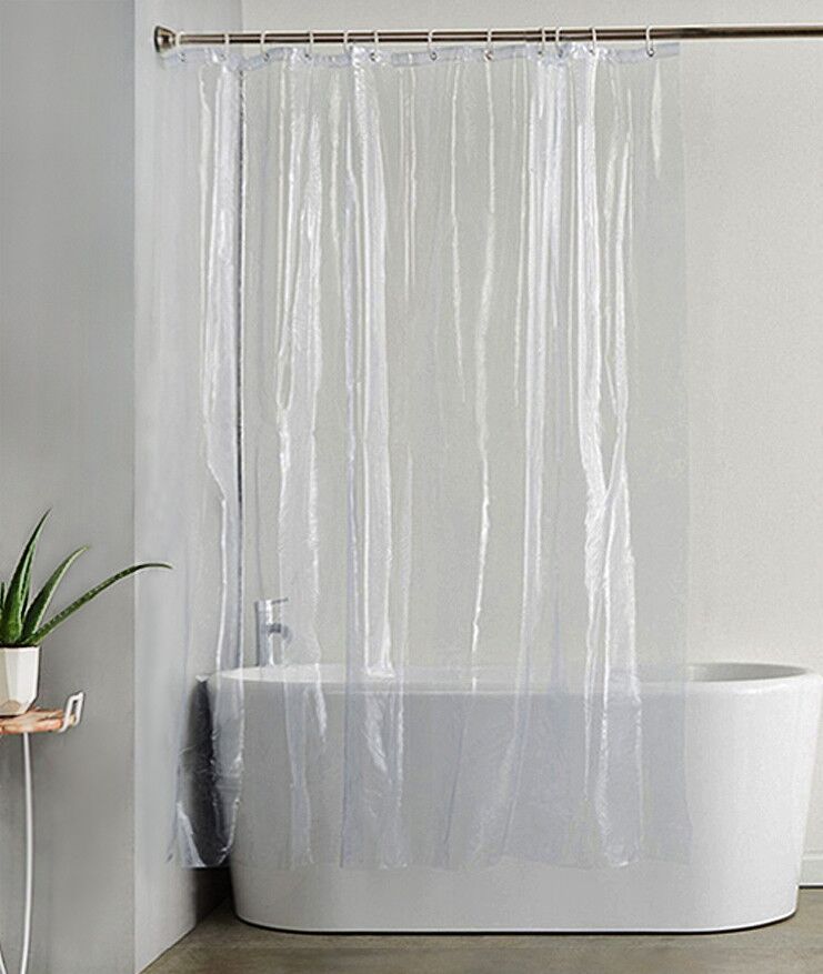 透明浴簾